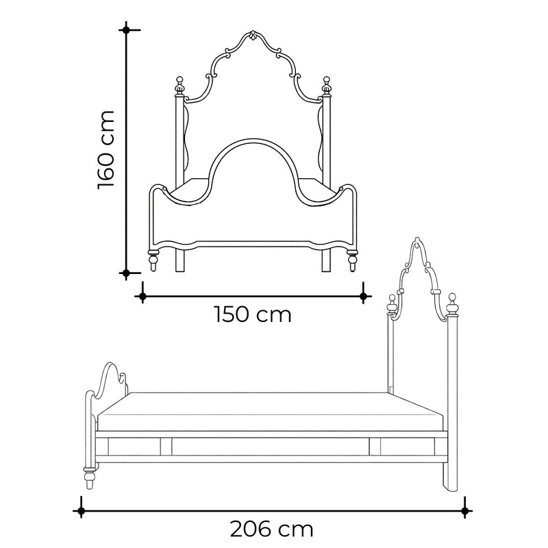 Cama Matrimonial Bellamy