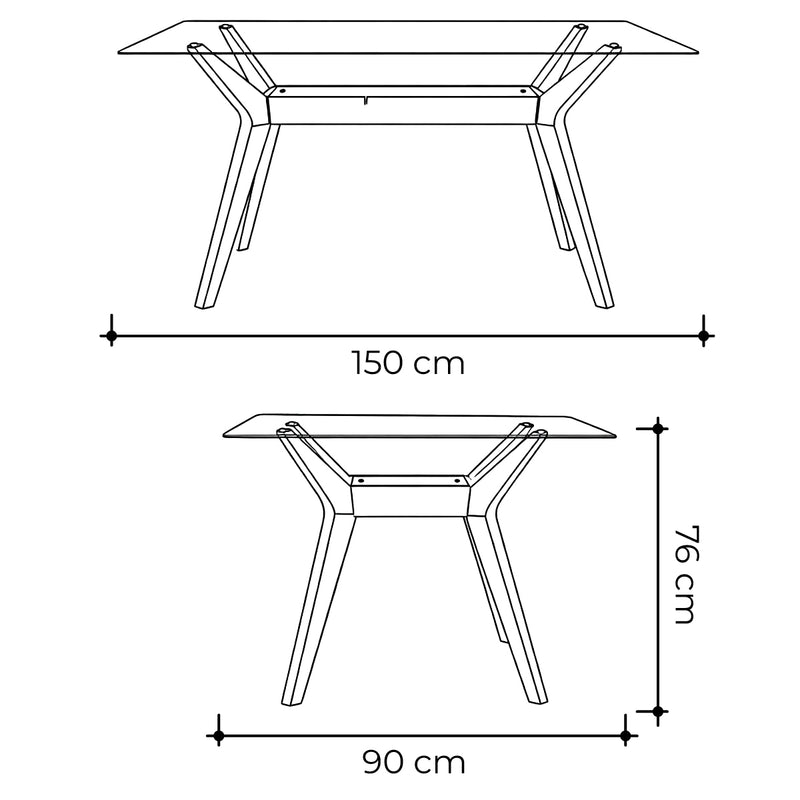 Comedor Soho Cristal