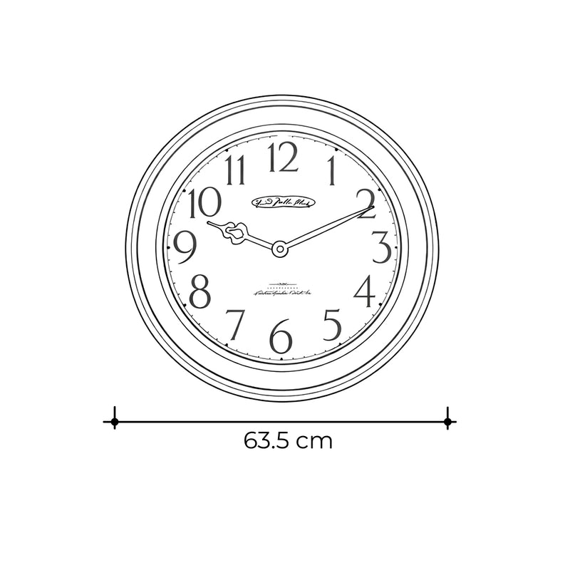 Reloj de pared Isaac