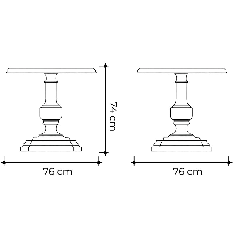 Mesa lateral Escalera