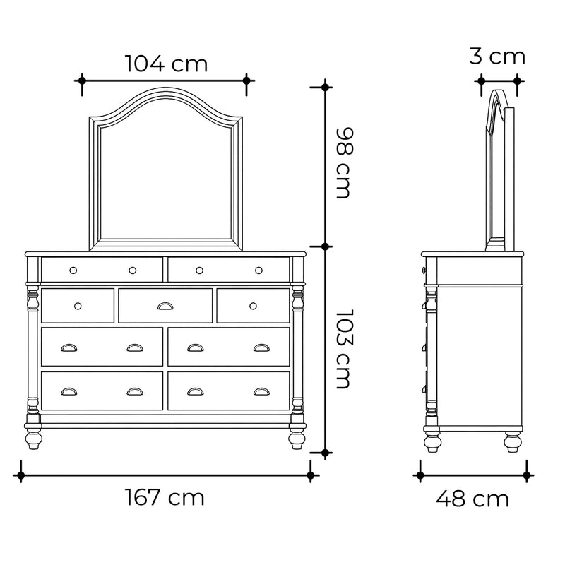 Recámara King Size Howthorne