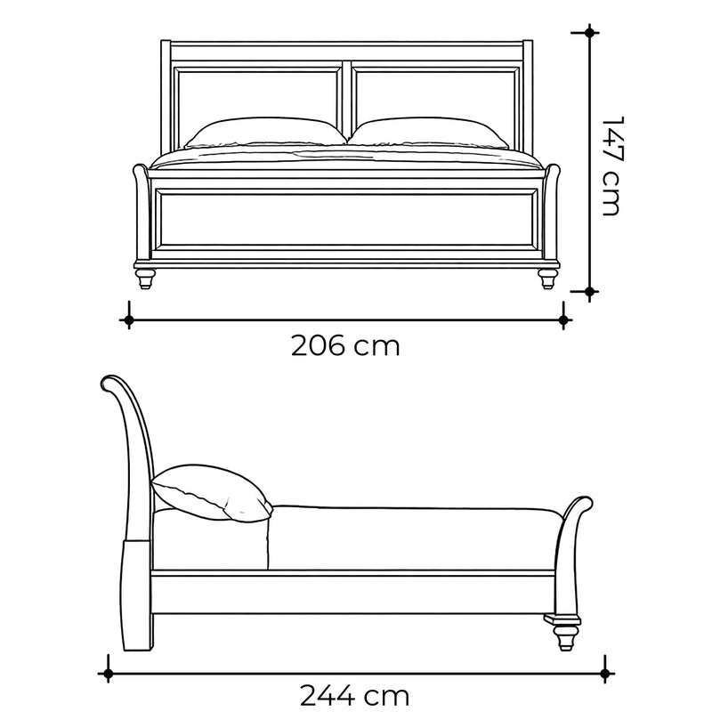 Recámara King size Lafayette