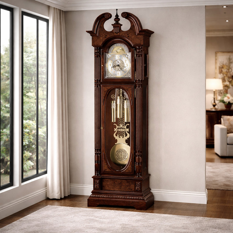 Reloj de piso Grandfather Adams