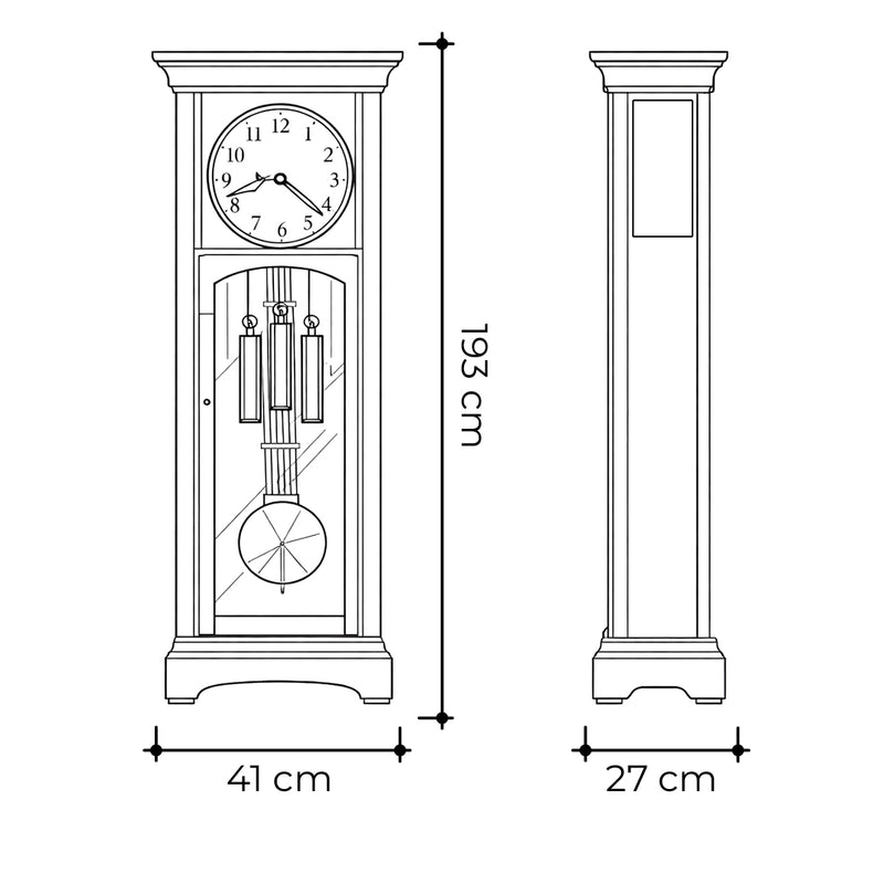 Reloj de piso Grandfather Urban