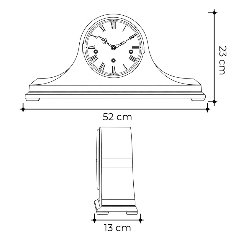 Reloj de mesa Mason