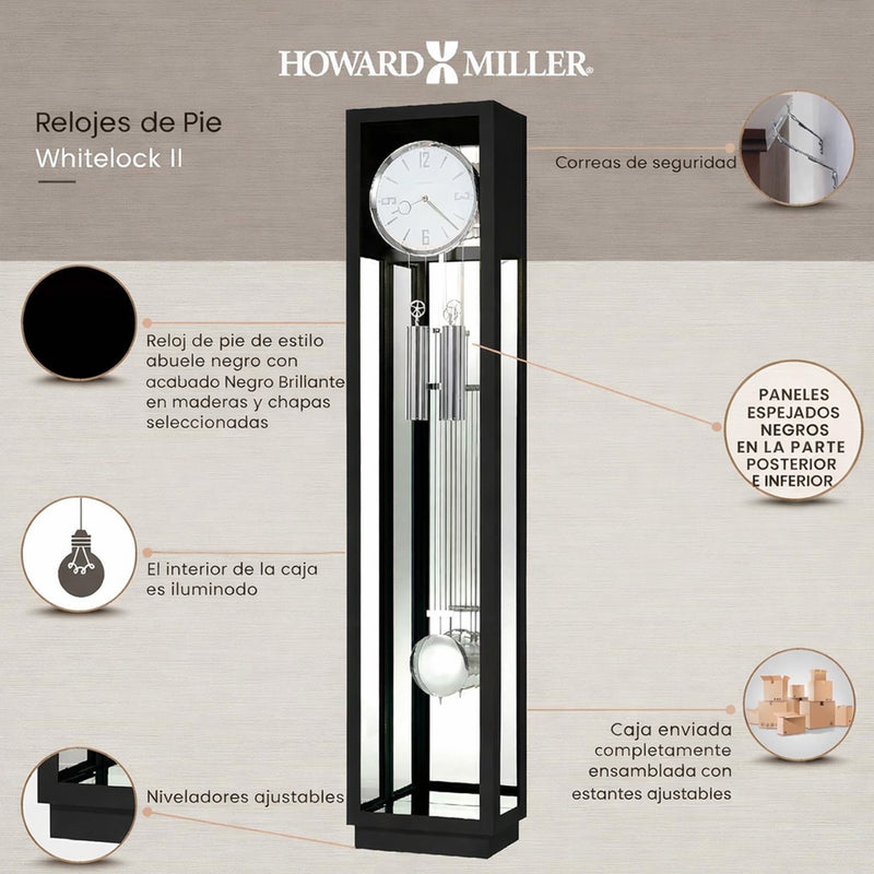 Reloj de piso Whitelock II
