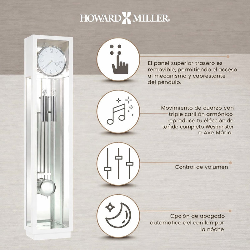 Reloj de piso Whitelock