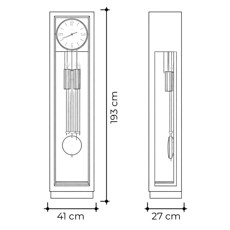 Reloj de piso Whitelock