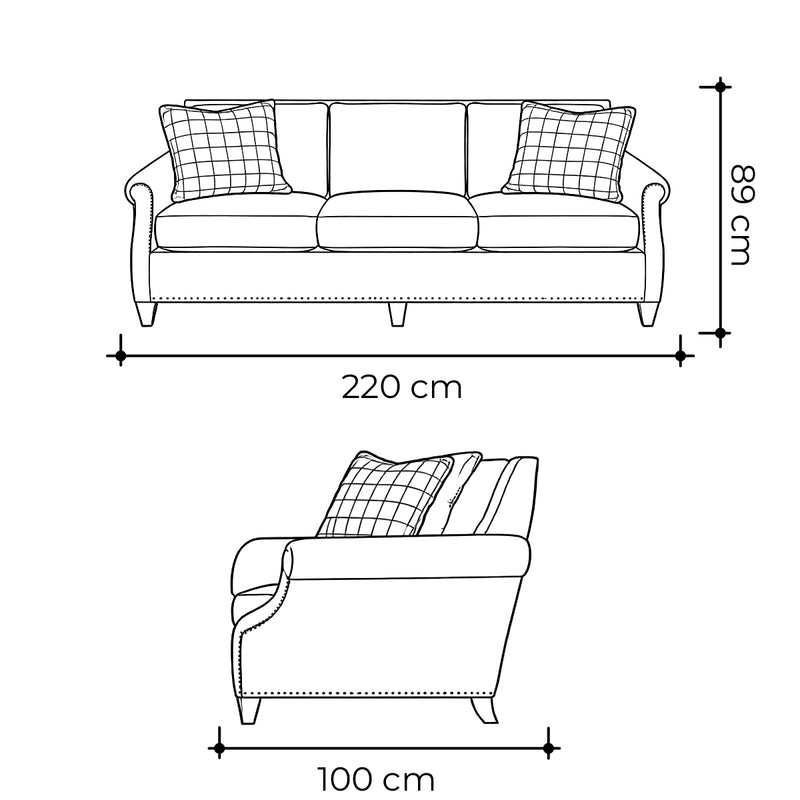 Set de 2 Sofás Leighton